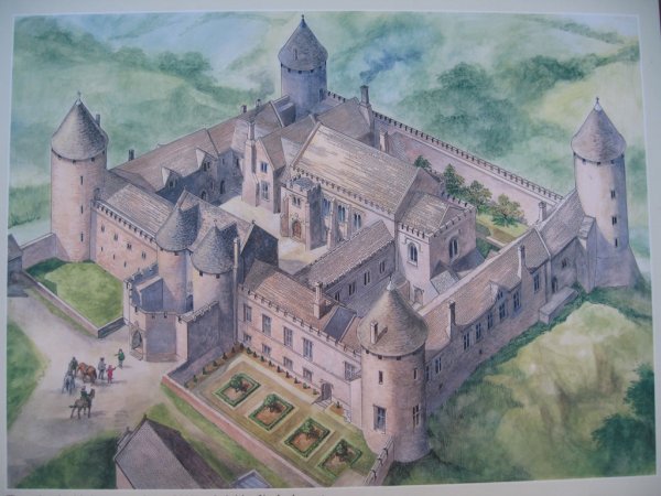 Замок феодала раннего средневековья