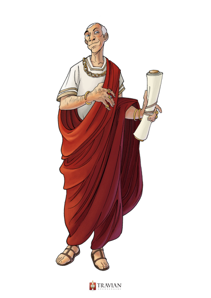 Мультяшный римлянин