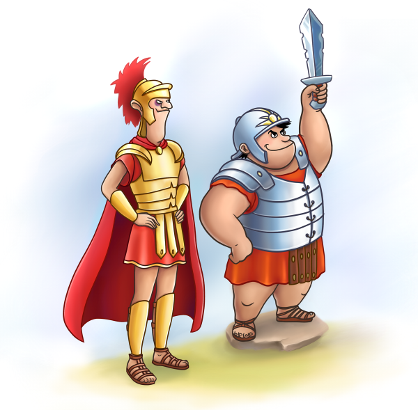 Ребенок Римский легионер