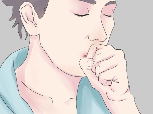 Кашель нарисованный