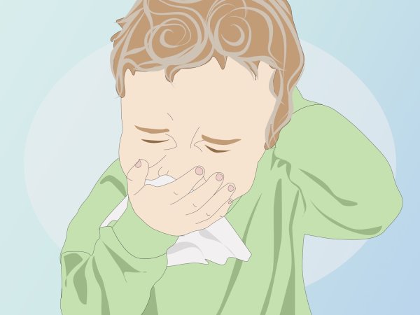 Кашель у ребенка рисунок