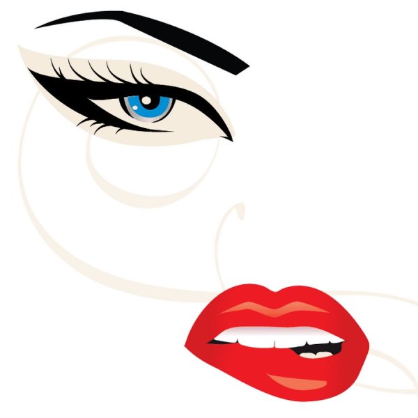 Макияж векторный