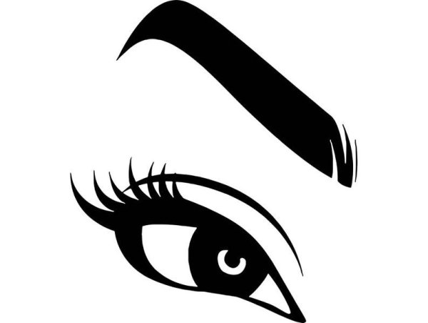 Глаз силуэт