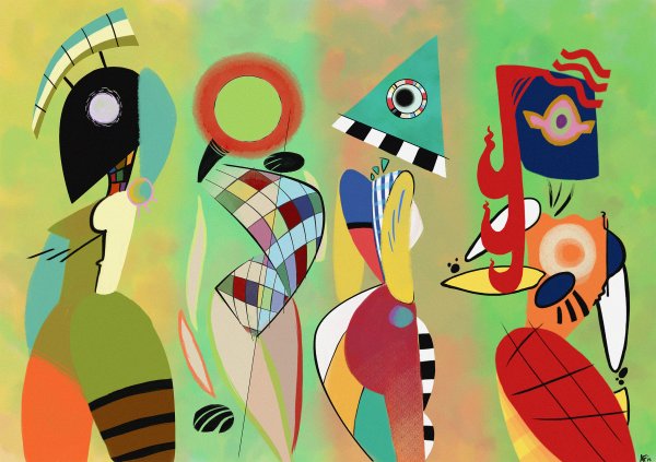 Кандинский Василий Васильевич картины