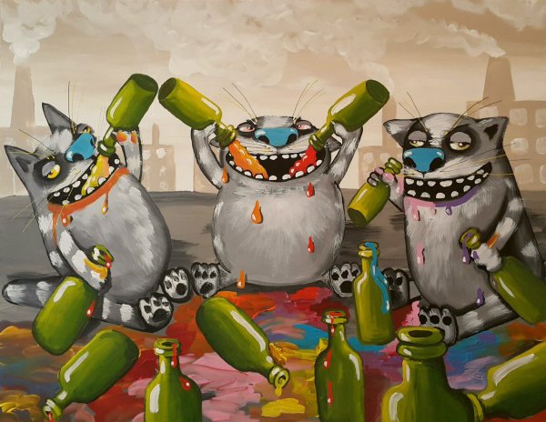 Вася Ложкин картины