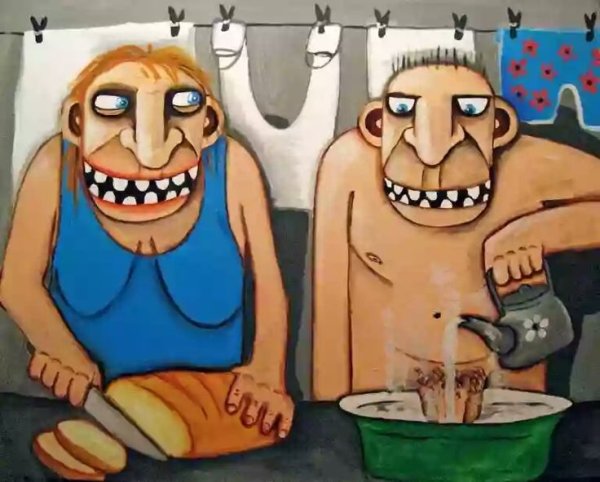 Карикатурист Василий Ложкин