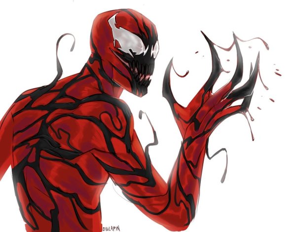 Карнаж Марвел рисунок