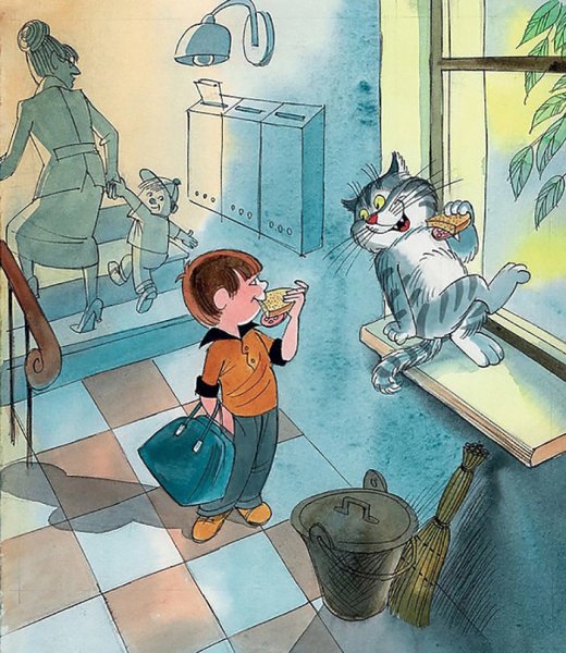 Виктор Чижиков коты великих людей