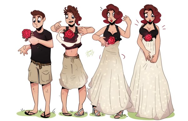 Трансгендерность арты