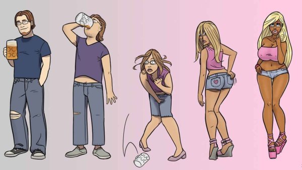 Превращение мужчины в женщину