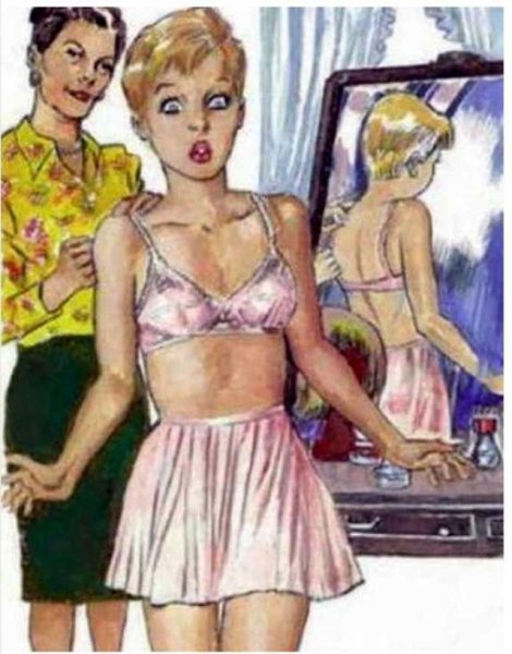 Тату в стиле пин ап комикса