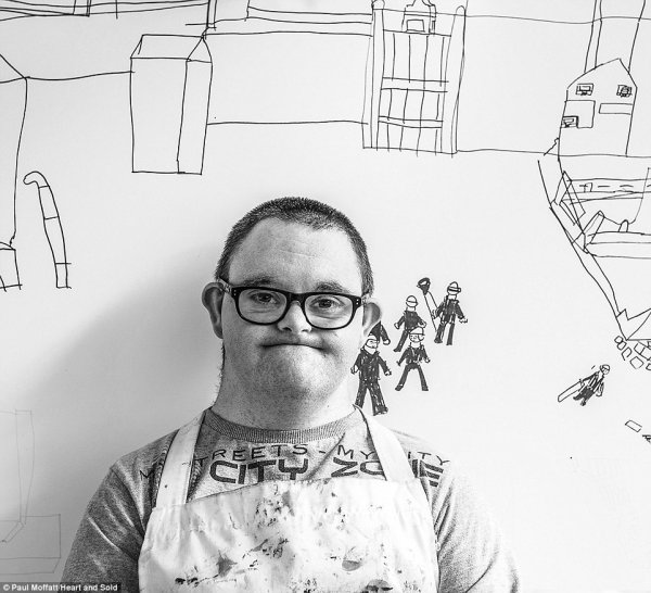 Художник с синдромом Дауна