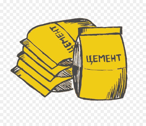 Цемент без фона