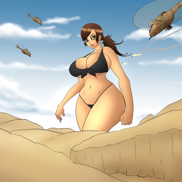 Макрофилия великанши