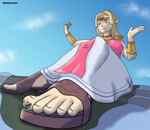 Принцесса Zelda feet