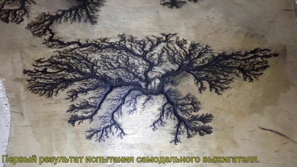 Выжигатель молний Лихтенберга