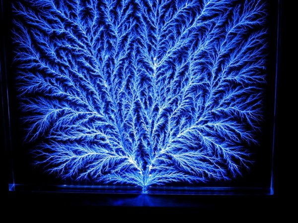 Фигуры Лихтенберга на дереве