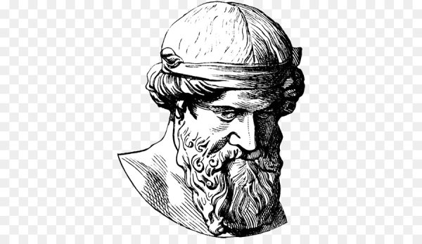 Пифагор рисунок портрет