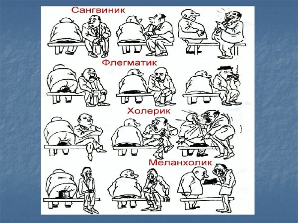 Сангвиник меланхолик холерик флегматик типы