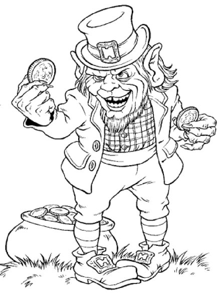 Праздниrсвятого Патрика Лепрекон