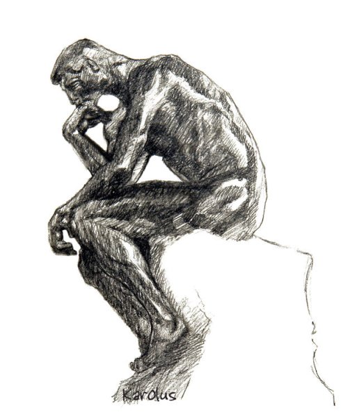 Роден мыслитель