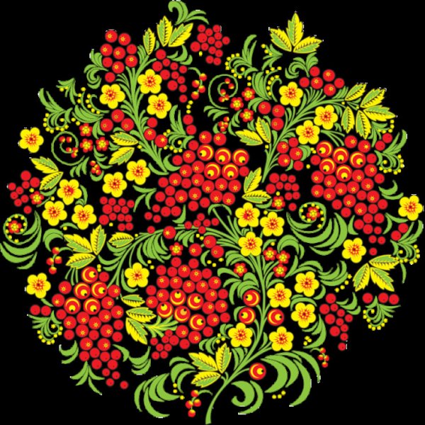 Хохломская роспись Золотая Хохлома