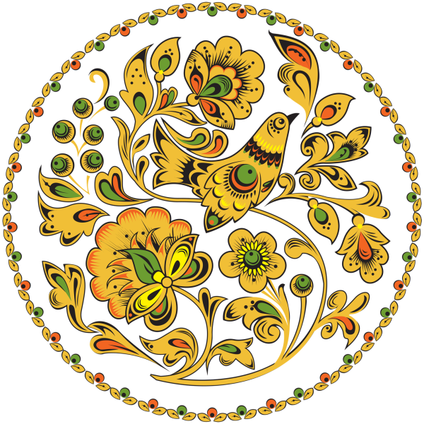 Росписи Городецкая Жостовская Хохломская