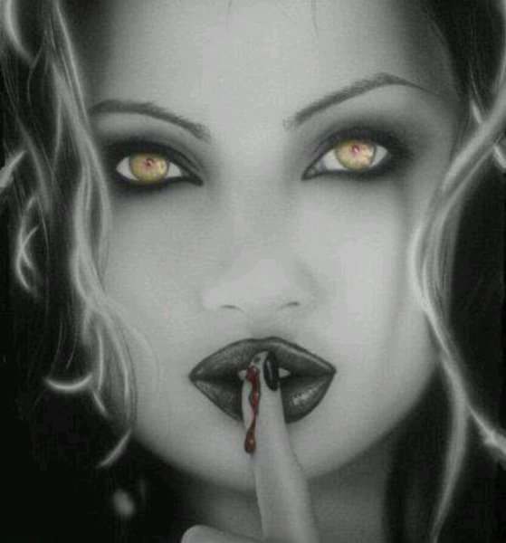 Вампирша арт