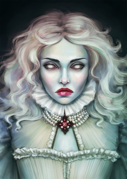 Вампирша мультяшная