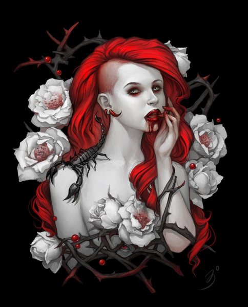 Мадам Вайолет вампир