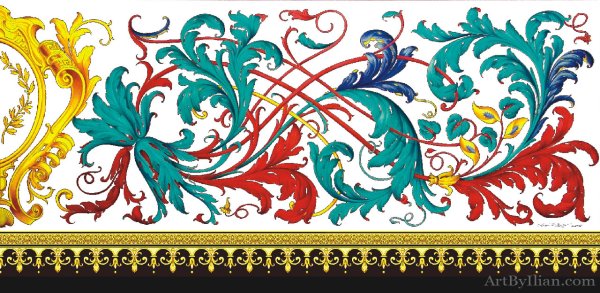 Турецкий орнамент Изник