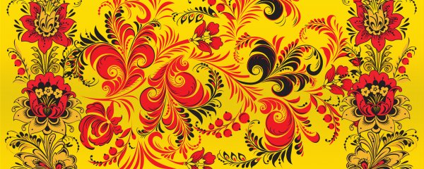 Хохломская роспись Золотая Хохлома