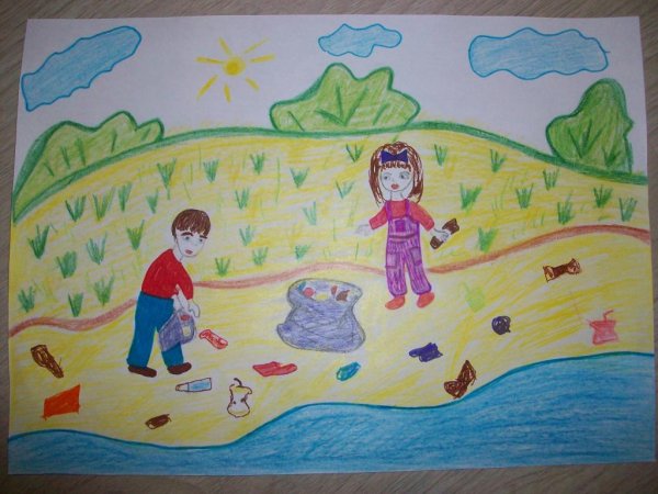 Рисунки на тему я дружу с природой