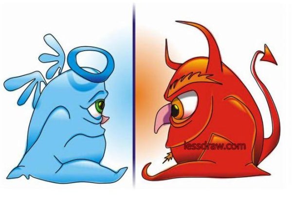 Ангелочек и дьяволенок