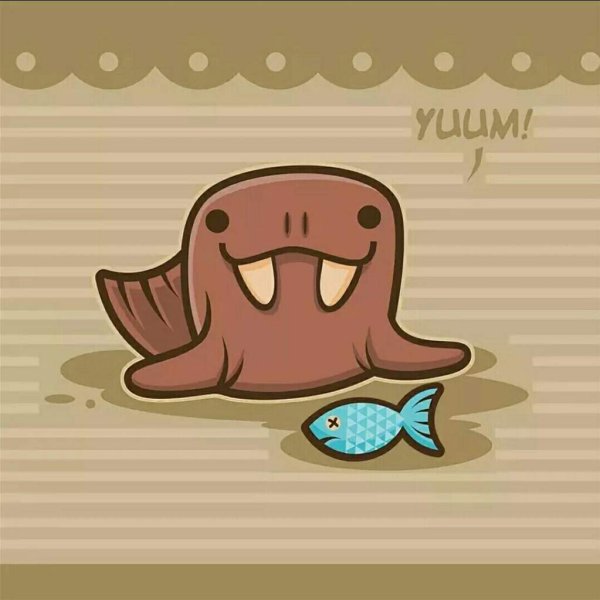 Морж вектор