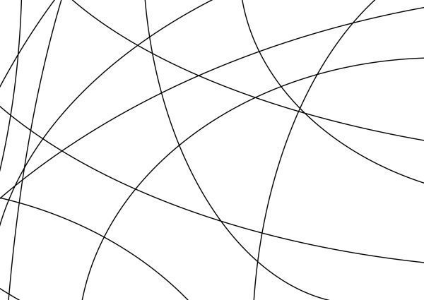 Хаотичные линии