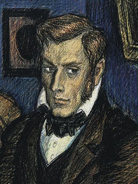 Обломов и Штольц портрет