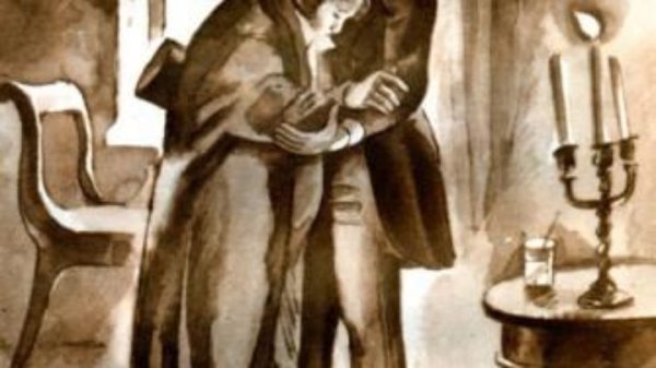 Обломов иллюстрации к роману Штольц