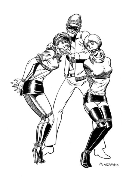 Бондаж картинки комиксы