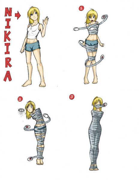 Комиксы мумификация