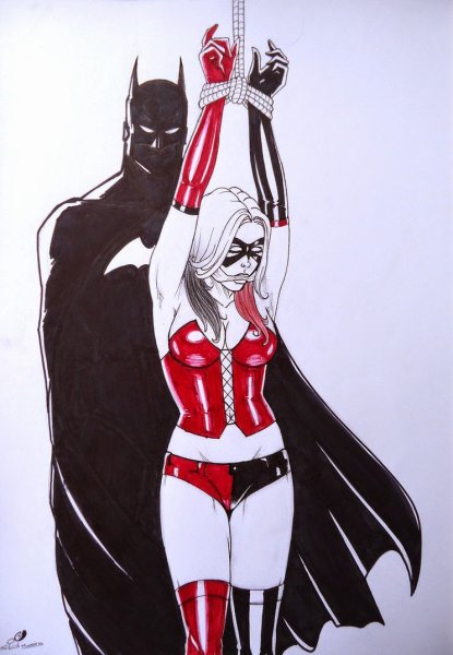 Бондаж Харли Квинн арт