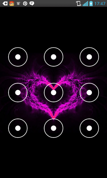 Рисунок блокировки телефона