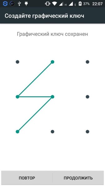 Сложные графические ключи для андроид