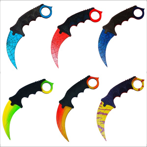 Как разукрасить керамбит