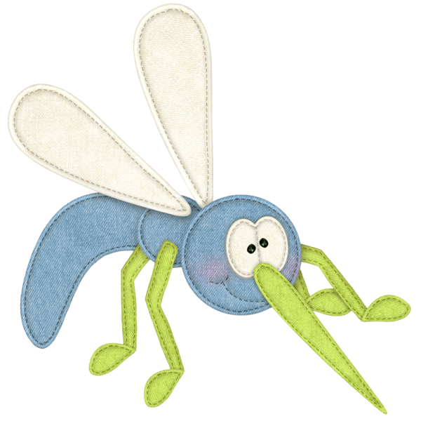 Комар мультяшный