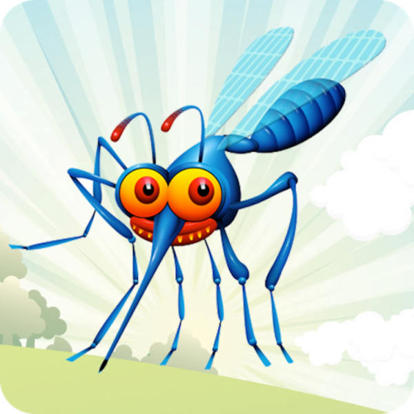 Комарик мультяшный