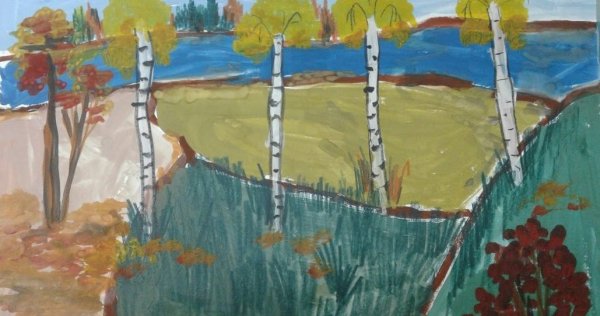 Река Щугор картины