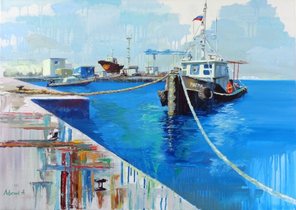 Пазл Larsen порт, 35 деталей