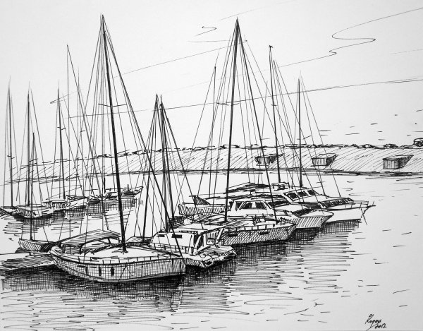 Морской порт вектор