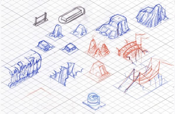 Изометрия рисунки